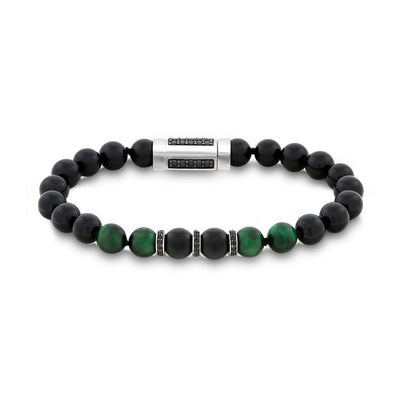 Green and Black Jade Beaded Bracelet | Jade City Jade Store | Cassiar  Mountain BC